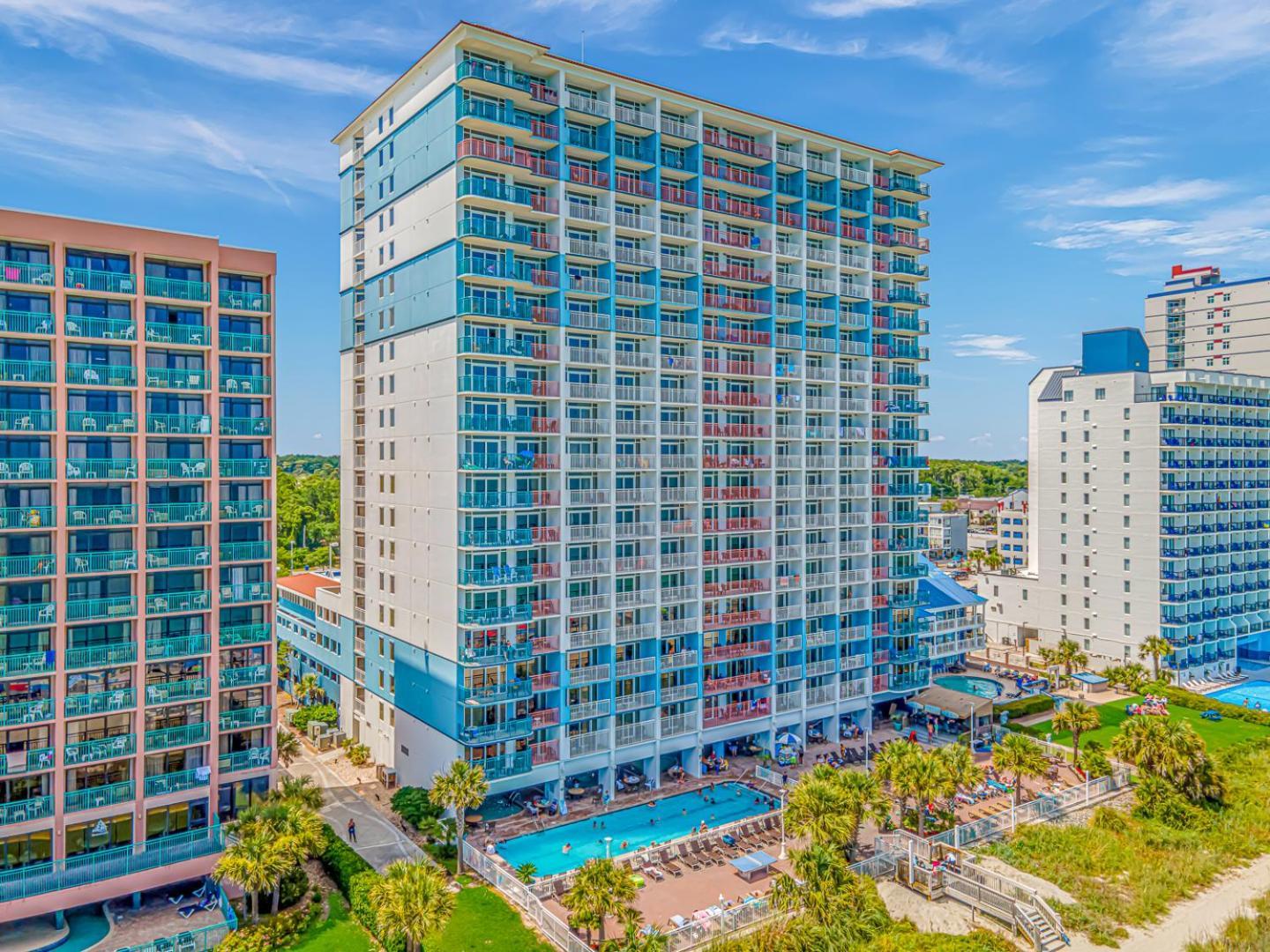Paradise 1408 Myrtle Beach Eksteriør billede